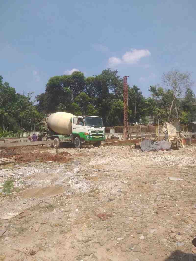 Proses pengerjaan Bore Pile di JABODETABEK