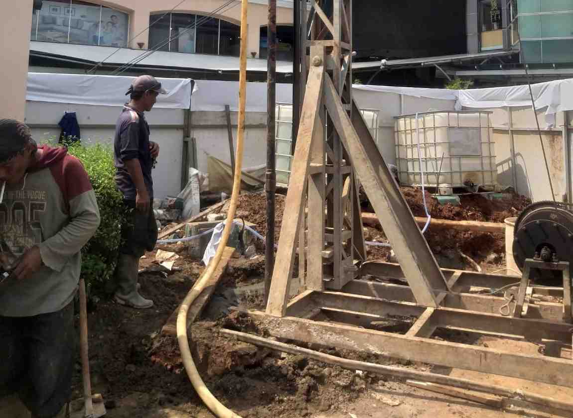 Proses Pengeboran Borepile