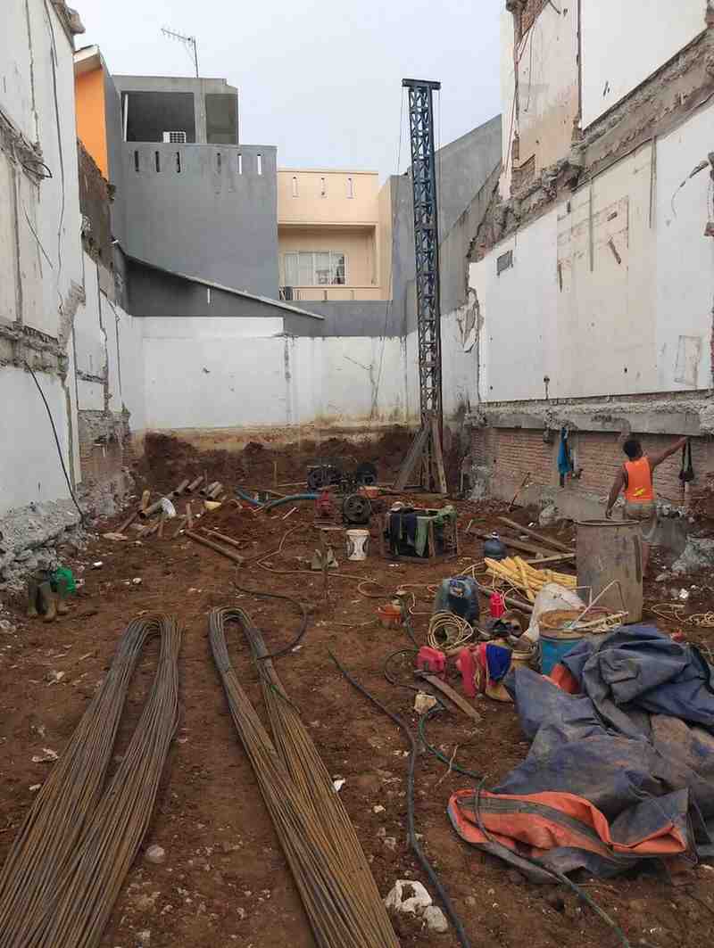 Perbandingan bore pile mesin vs manual